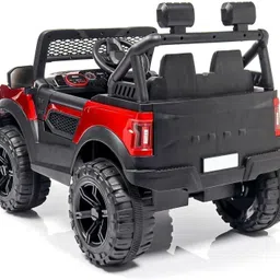 pp infinite 4X4 Heavy Duty 12V Electric Ride On Jeep For Kids With Remote Control 1-7Yrs Jeep Battery Operated Ride On image 4
