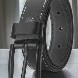The Roadster Lifestyle Co. Men Solid Tang Closure Belt-picture-14