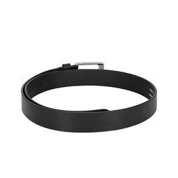 amicraft Men Textured Leather Tang Slim Formal Belt image 4