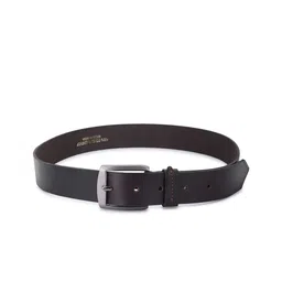 The Roadster Lifestyle Co. Men Solid Tang Closure Casual Belt image 5