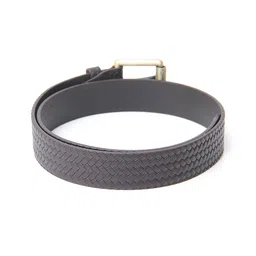 Calvadoss Men Woven Design Leather Belt image 2