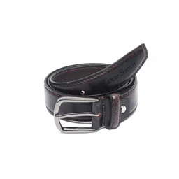 LOUIS STITCH Men Textured Tang Leather Belt image 2