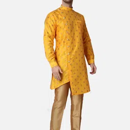 ROYAL KURTA Men Ethnic Motifs Printed Kurta With Trousers image 5