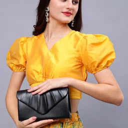 ZEVORA Leather Foldover Clutch-picture-12