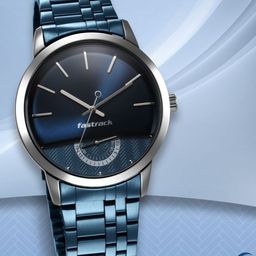 Fastrack Men Blue Dial & Stainless Steel Straps Analogue Watch-3289KM02-Blue-picture-37