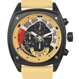 EXTRI Men Printed Dial & Stainless Steel Straps Analogue Watch X6056-F-image-25