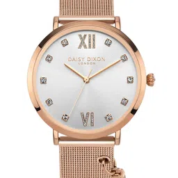Daisy Dixon Women Stainless Steel Bracelet Style Straps Analogue Watch DD145RGM-image-12