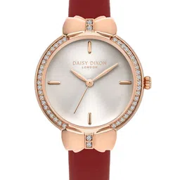 Daisy Dixon Lily Women Embellished Dial & Leather Straps Analogue Watch D DD156RRG-picture-17
