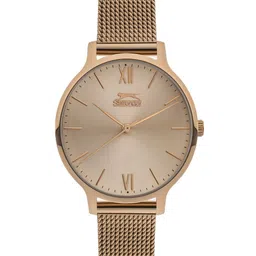 Slazenger Women Round Dial Stainless Steel Straps Analogue Watch-picture-13