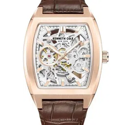 Kenneth Cole Men Leather Straps Analogue Automatic Motion Powered Watch KCWGE0013803MN-image-45