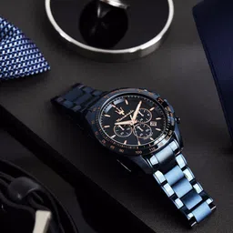 Maserati Men Water Resistance Stainless Steel Chronograph Analogue Watch R8873612054-image-64