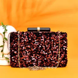 ARTKLIM Embroidered Embellished Box Clutch-picture-21