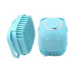 DALUCI Set of 2 Silicon Body Massage Bath Scrubber - Blue-picture-39