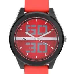 Killer Men Brass Dial & Straps Analogue Watch KLMO20D image 2