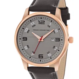 French Connection Men Dial & Leather Straps Analogue Watch FCN00046B image 4
