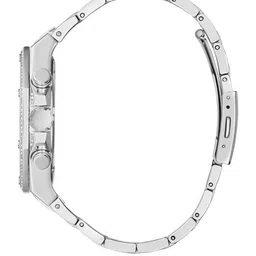 GUESS Men Embellished Dial & Bracelet Style Straps Analogue Watch GW0419G1 image 5