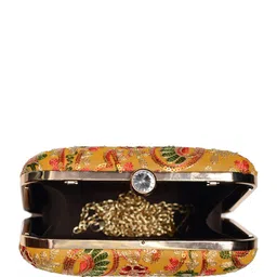 ARTKLIM Embroidered Box Clutch image 5