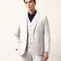 arrow Men 3-piece Self Design Suit-picture-39