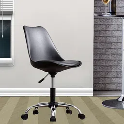 maestro Study Stool With Chrome Base Pack of 1 Fabric Office Executive Chair-picture-19