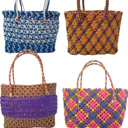 adw craft's Plastic Wire for Basket or Bag Making Multicolor Beading Wire image 2