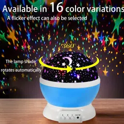 skycandle NEW Light|Star Rotating Projector Night Lamp Night Lamp image 2