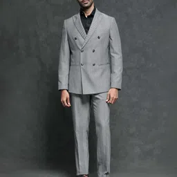 rare rabbit Men Suits Textured Suit-picture-15