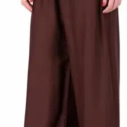 kanna fabric Women Regular Fit Brown Cotton Blend Trousers image 4