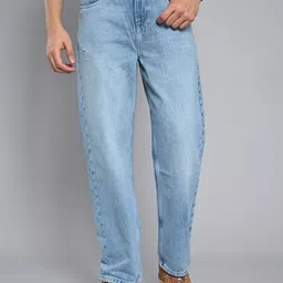 killer Men Loose Fit Low Rise Blue Jeans-picture-11