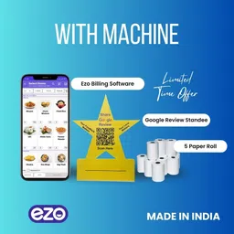 Ezo 58MM 2 Inch Inch USB & Bluetooth + 1 Year Software Wired Billing Machine Thermal Receipt Printer image 4