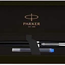 parker Ambient Lacque Black, Fine Nib, Chrome Trim Fountain Pen-picture-15
