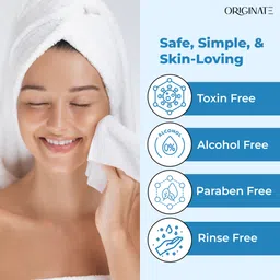 originate Bathing Wipes|Eliminates Germs|Antibacterial|ForAdults|Travel Friendly|Pack of12 image 4