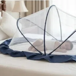 ya enterprise Baby mosquito net crib white HDPE - High Density Poly Ethylene Washable Kids Mosquito Net image 2