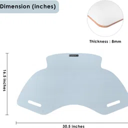 eStand Spider Lap Board LAP BOARD Wooden Desk Stand Laptop Stand Compatible with Universal Laptops image 2