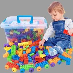 arizon 100% InnovateConstruct: DIY Plastic Building Block for Kids,100+ Pieces, Ages 3+-picture-4