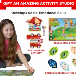 einstein box Birthday Gift Set for 4,5,6 Year Old Boys & Girls | 3-in-1 Gift Set of Learning image 3