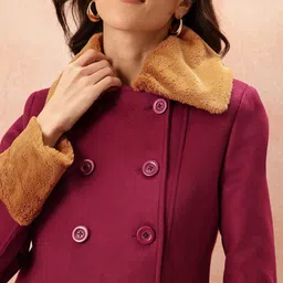 all about you Polyester Coat For Women image 2