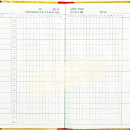 lrs Attendance Register with Time in and Time out - Pack of 1 - 120 Pages - 2-Part Attendance Register-picture-13