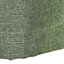 the conversion Green Premium Jute Solid 7ft Light Filtering Eyelet Longdoor Curtain (1 Pc) image 4