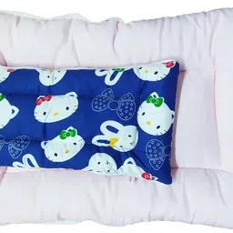 mom & son New Born Baby 2 in 1 Baby's Sleeping and Carry Bag (0-7 Months) (Sky Blue) Sleeping Bag image 3