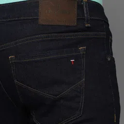 louis philippe jeans Men Slim Low Rise Dark Blue Jeans image 4