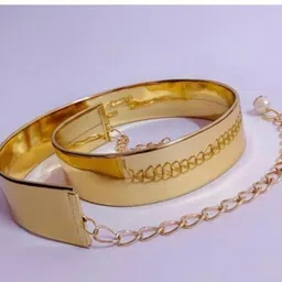 kfg Women Gold Artificial Leather Belt-picture-21
