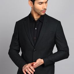 killer Men Solid Single Breasted Casual Blazer-picture-29