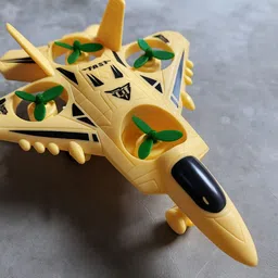 maadi Fighter Jet Style Push & Go Toy Car for K s - Durable, Friction Powered image 2