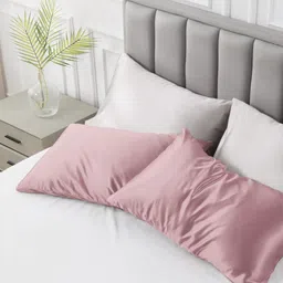 ervy Polyester Fibre Sleeping Pillow Pack of 2 Solid image 5