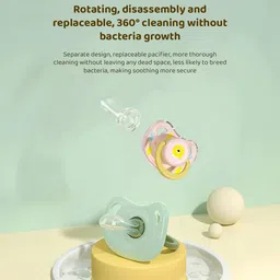 staranddaisy Newborn Sleeping Pacifier & Silicone Chain Baby Soother image 4