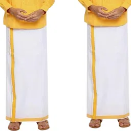 JewelEarth Solid Men Dhoti-picture-28