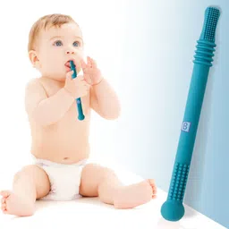 bembika international Teether - Teething Hollow Tubes Blue Teether-picture-12