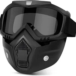 hespa Off-Road Biker UV Protective Riding Goggle Mask | Soft Foam Padded, Detachable, Anti Dust Blowtorch Safety Goggle-picture-39