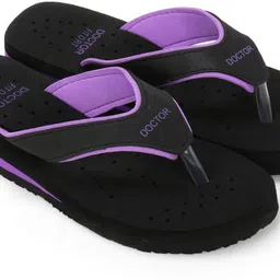 fit o fit Flat Soft Ortho Diabetic Orthopaedic Dr. Flip Flops For Women's Women Flip Flops image 4