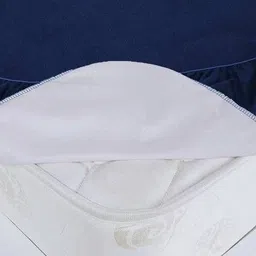 crospo King Size Fitted Terry Cotton Breathable, Stretchable, Waterproof Mattress Cover image 3